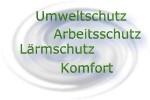 Umweltschutz, Arbeitsschutz, Laermschutz, Komfort
